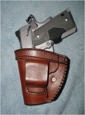 Holster Finished Back view